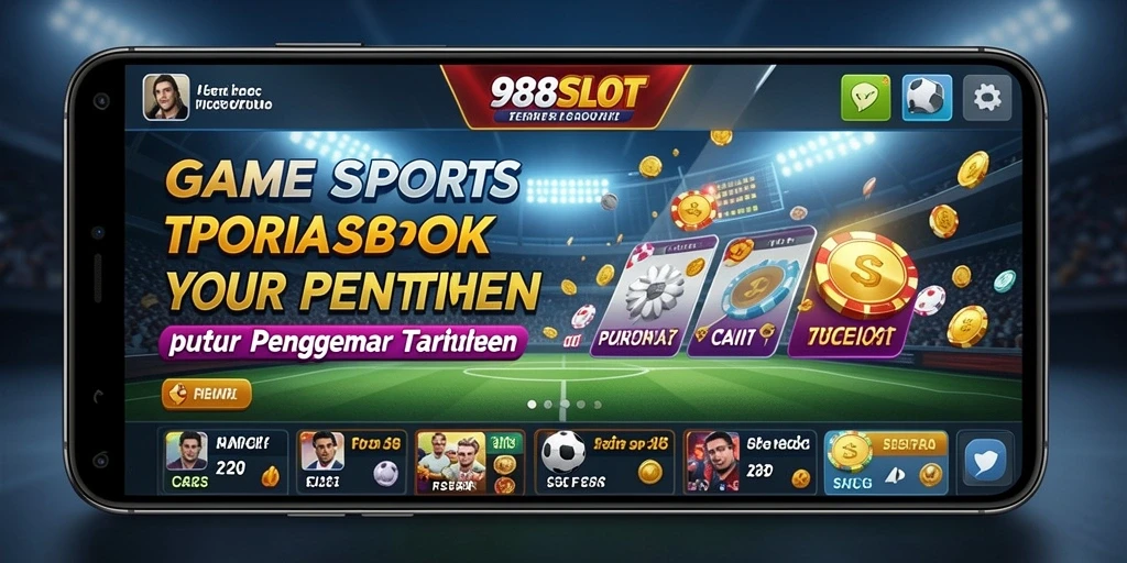 Tampilan antarmuka 988SLOT dengan fitur taruhan menarik.
