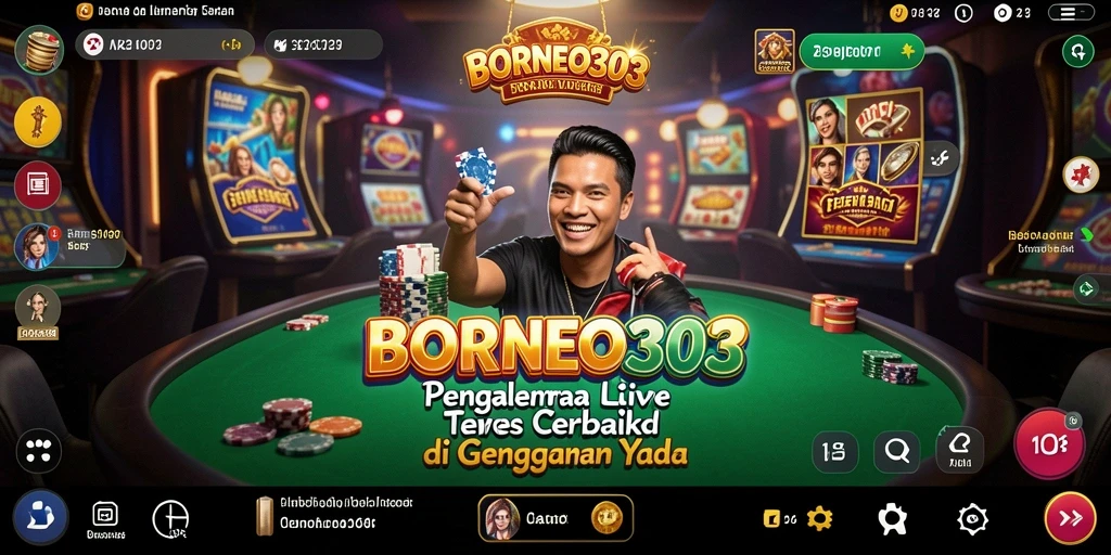 Gameplay Live Casino yang seru dan interaktif di BORNEO303.