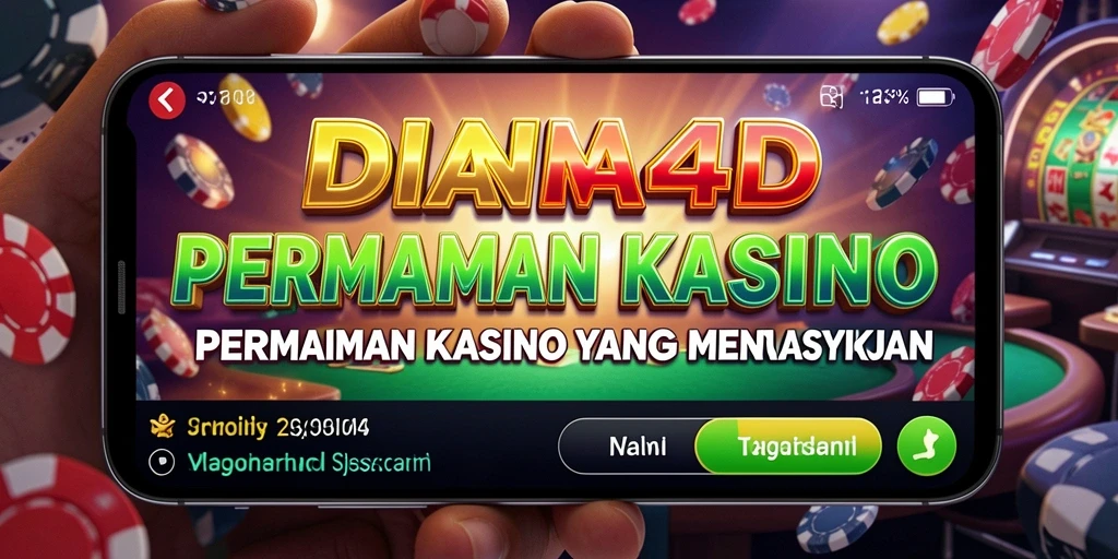 Tampilan permainan kasino yang menawan di DIANA4D dengan grafis berkualitas tinggi.
