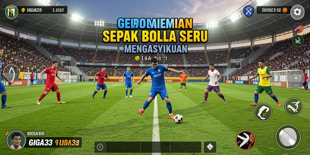 Tampilan gameplay GIGA33 yang mendebarkan dan realistis.