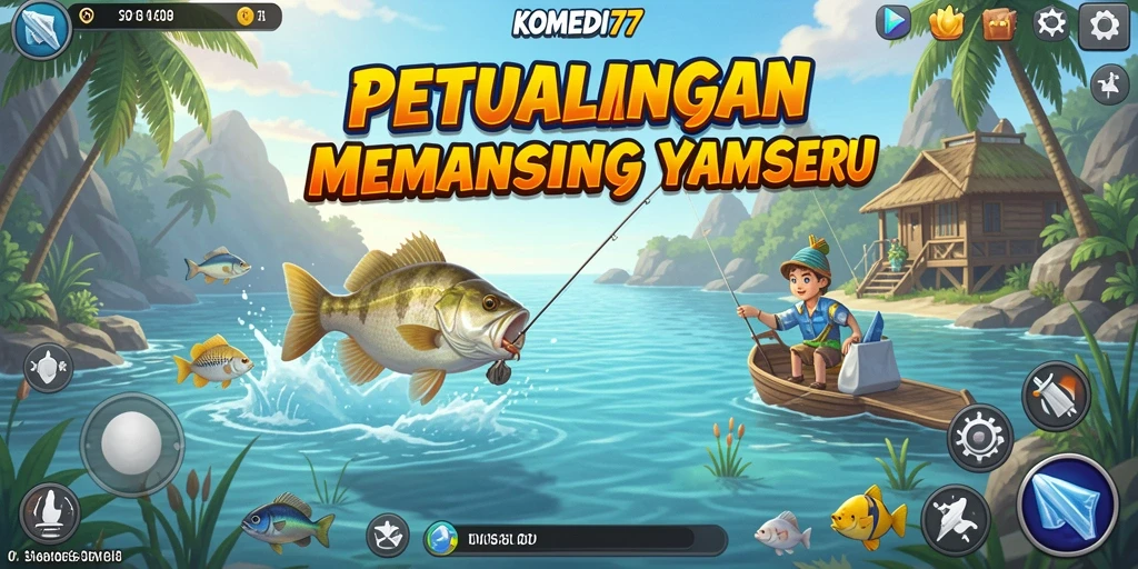 Pengalaman seru saat menangkap ikan di KOMEDI77.