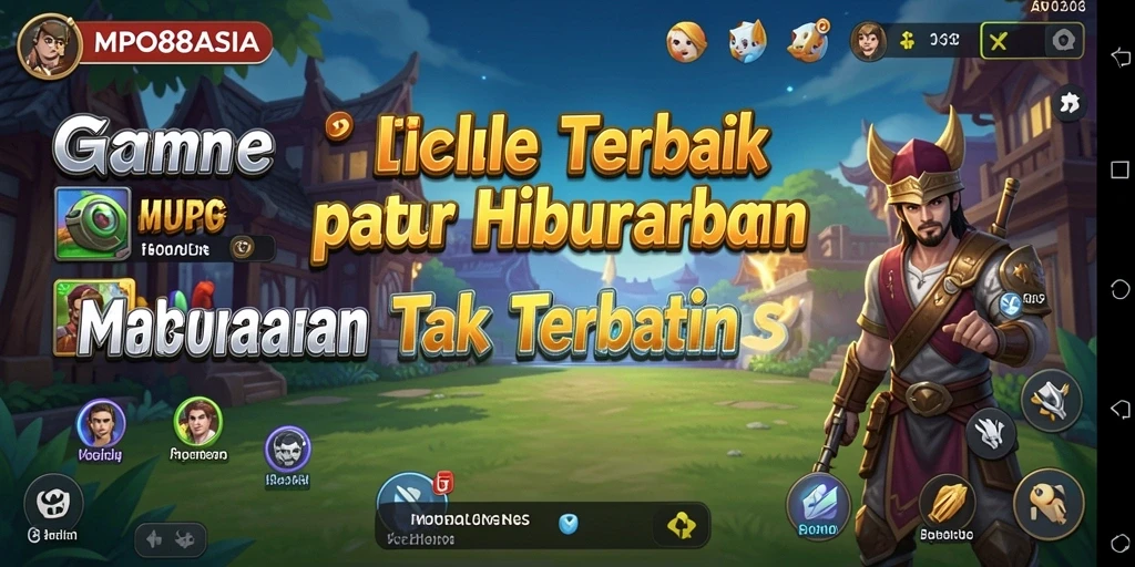 Screenshot menunjukkan gameplay sederhana dan menarik MPO88ASIA.