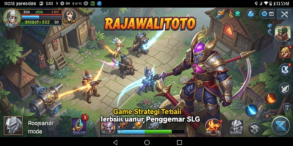 Screenshot menunjukkan gameplay seru dan strategi dalam RAJAWALITOTO.