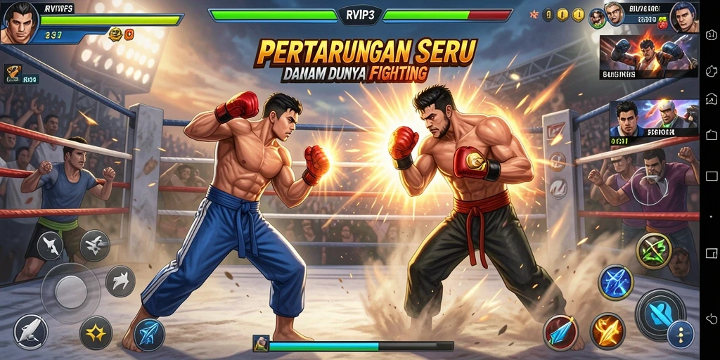 Gameplay menarik dengan aksi pertarungan yang tak terlupakan.