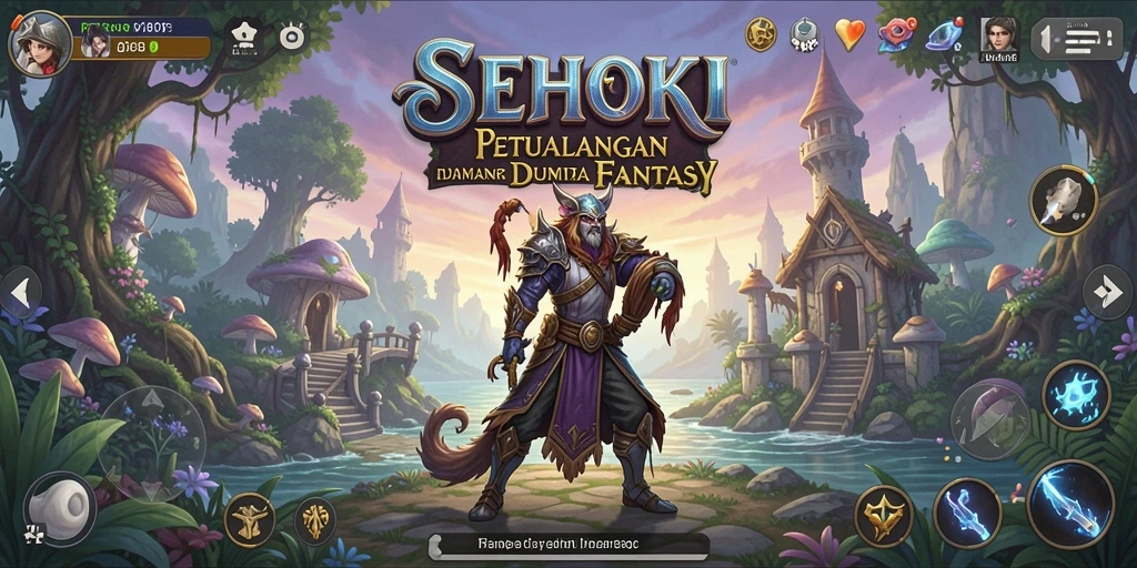 Tampilan gameplay SEHOKI yang seru dan menegangkan.