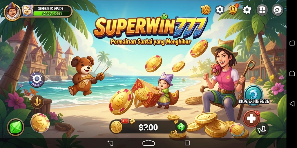 Tampilan gameplay menghibur dari SUPERWIN777