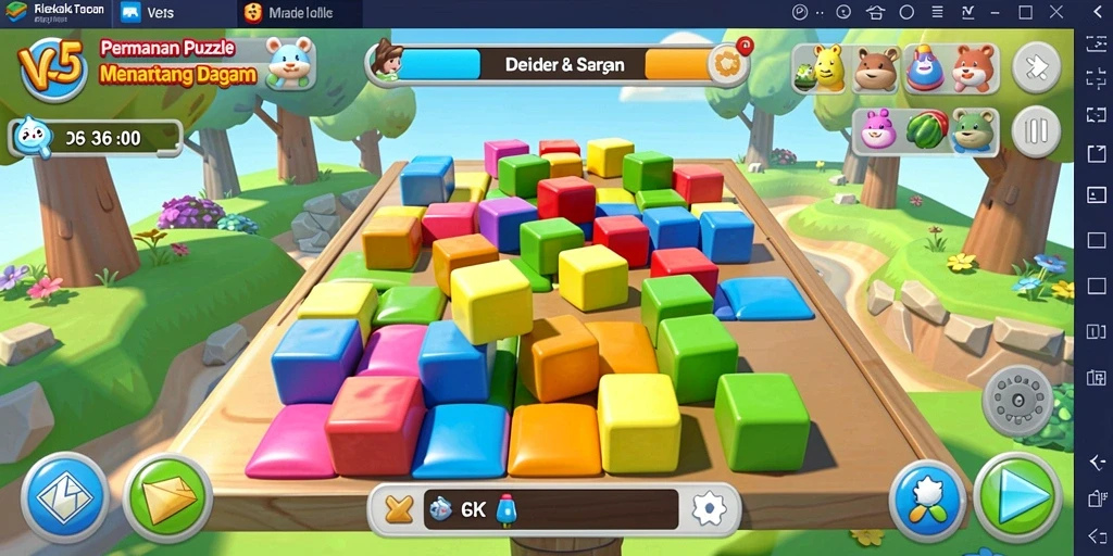 Tampilan menarik dari gameplay VC5 yang penuh tantangan.